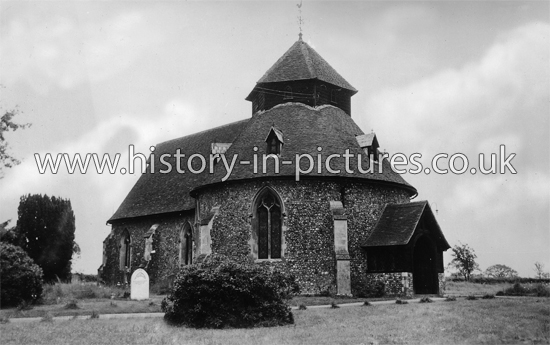 The Round Church of Little Maplestead, Essex.